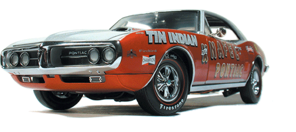 1967 Pontiac Firebird - Bill Knafel's Tin Indian (Lane Exact Detail) 1/18