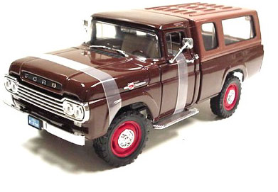 1959 Ford F250 Pick Up Truck - Brown (YatMing) 1/18