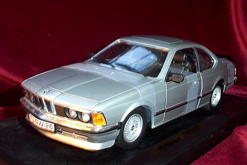 1986 BMW 635 CSi - Titanium Silver (Anson) 1/18