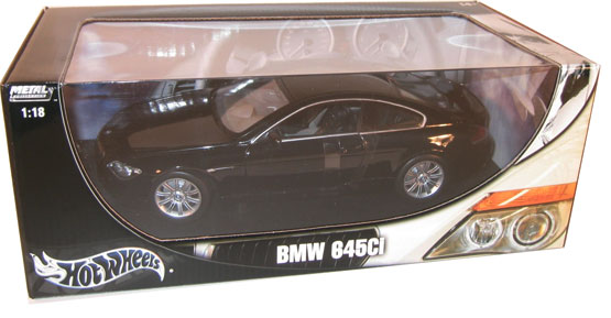2004 BMW 645 Ci - Black (Hot Wheels) 1/18