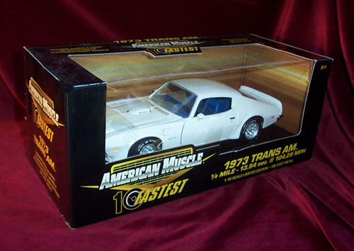 1973 Pontiac Trans Am - Ten Fastest (Ertl) 1/18