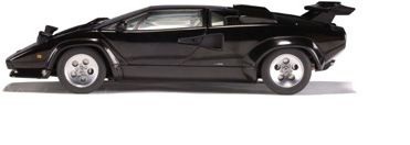 Lamborghini Countach 5000 S - Black (AUTOart) 1/18
