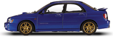 2001 Subaru Impreza WRX STi New Age - Blue (AUTOart) 1/18