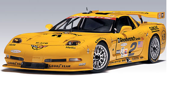 2001 Chevrolet Corvette C5-R #2 - Daytona Winner (AUTOart) 1/18