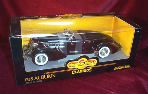 1935 Auburn Roadster - Black (Ertl) 1/18