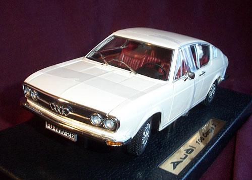 1974 Audi 100 Coupe S - White (Anson) 1/18