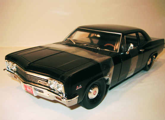 1966 Chevy Biscayne - Black (Ertl) 1/18
