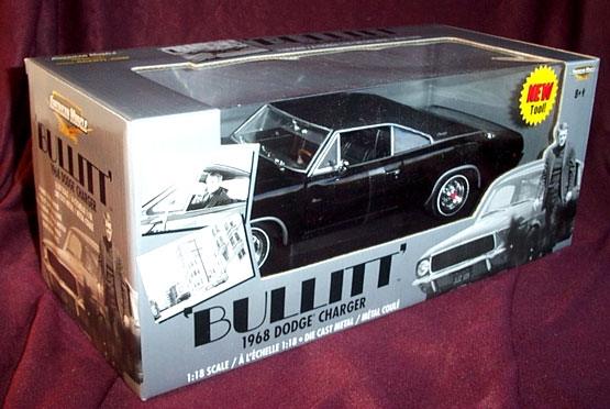 1968 Dodge Charger "Bullitt" (Ertl) 1/18