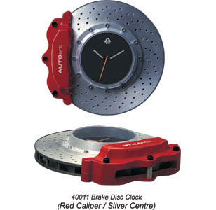 13" Drilled Brake Disc Wall Clock (AUTOart)
