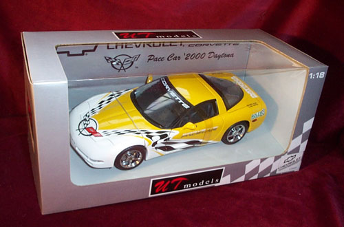 2000 Chevrolet Corvette Daytona Pace Car - Yellow (UT Models) 1/18