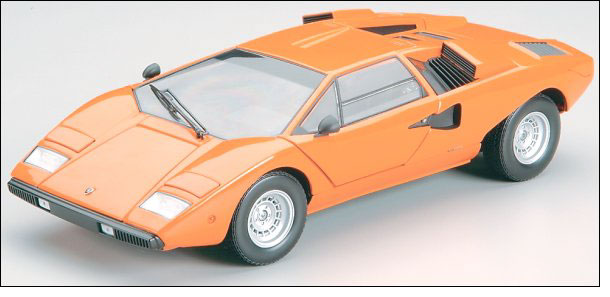 Lamborghini Countach LP400 - Orange (Kyosho) 1/18