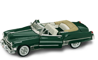 1949 Cadillac Coupe de Ville - Green (YatMing) 1/18