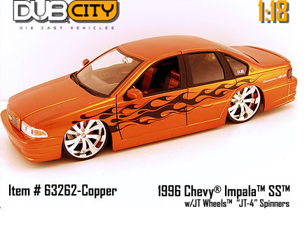 1996 Chevy Impala SS - Copper (DUB City) 1/18
