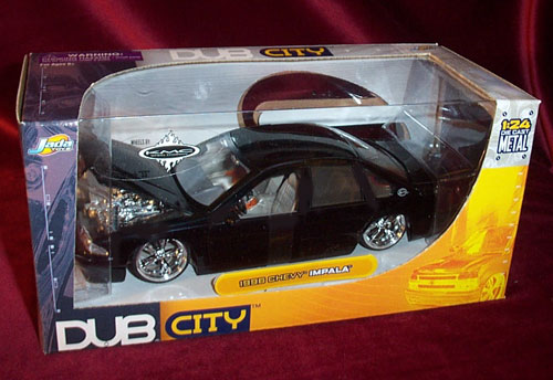 1996 Chevy Impala - Onyx Black (DUB City) 1/24
