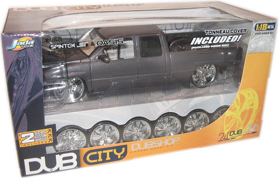 2002 Chevy Silverado - Metal Model Kit (DUB City) 1/18