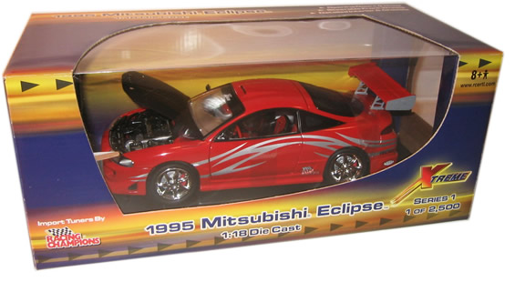 1995 Mitsubishi Eclipse - Xtreme Series (Ertl Racing Champions) 1/18