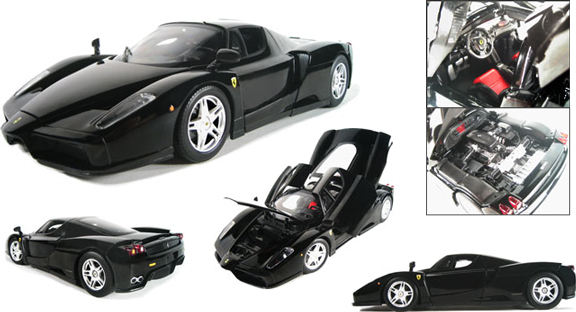 2003 Ferrari Enzo - Black (Hot Wheels) 1/18