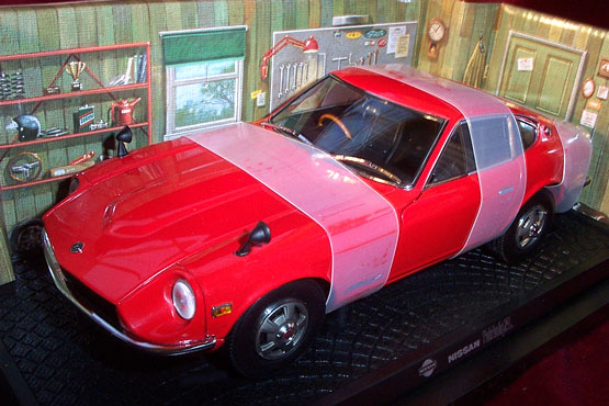 1970 Nissan Fairlady Z-L 240Z - Red (Kyosho) 1/18