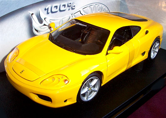 Ferrari 360 Modena - Yellow (Hot Wheels) 1/18