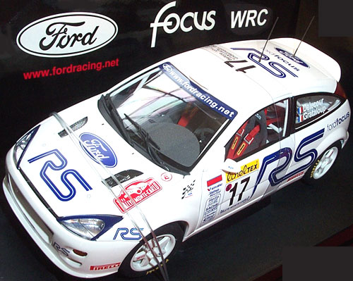 2001 Ford Focus RS WRC #17 - Rally Monte Carlo (AUTOart) 1/18