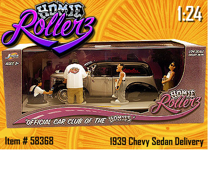 1939 Chevy Sedan Delivery - Silver and Black (Jada Toys) 1/24