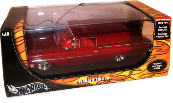 1959 Chevy Biscayne Panel Wagon (Hot Wheels) 1/18