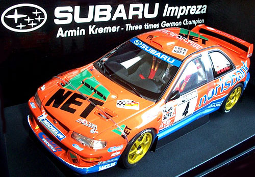 2000 Subaru Impreza WRC Rally Car - #4 Kremer (AUTOart)