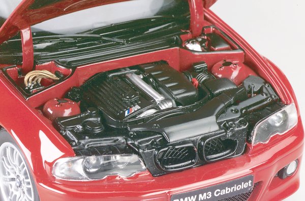 2000 BMW M3 Cabriolet - Red (Kyosho) 1/18