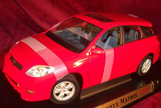 2003 Toyota Matrix - Red (YatMing) 1/18