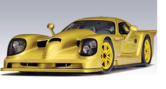 1996 Panoz Esperante GTR-1 Street Version - Gold (AUTOart) 1/18