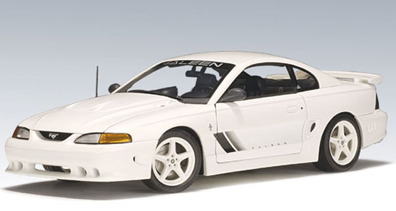 1999 Ford Mustang Saleen S351 Coupe - White (AUTOart) 1/18