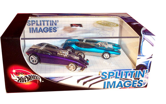Splittin' Images Vehicle Set (Hot Wheels) 1/64