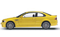 2001 BMW E46 M3 Coupe - Yellow (AUTOart) 1/18