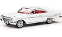 1961 Chevy Impala SS409 Sport Coupe - Ermine White (Sun Star) 1/18