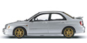 2001 Subaru Impreza WRX STi New Age - Silver (AUTOart) 1/18