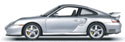 2002 Porsche 911 GT2 - Silver (AUTOart) 1/18