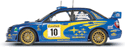 2002 Subaru Impreza WRC Rally Car - #10 (AUTOart) 1/18