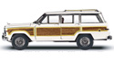 1989 Jeep Grand Wagoneer - White (AUTOart) 1/18