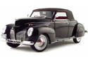 1939 Lincoln Zephyr - Black (Signature) 1/18