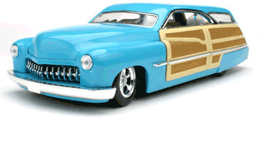 1950 Merc Woody (Hot Wheels) 1/18