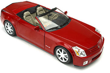 2004 Cadillac XLR - Red (Hot Wheels) 1/18