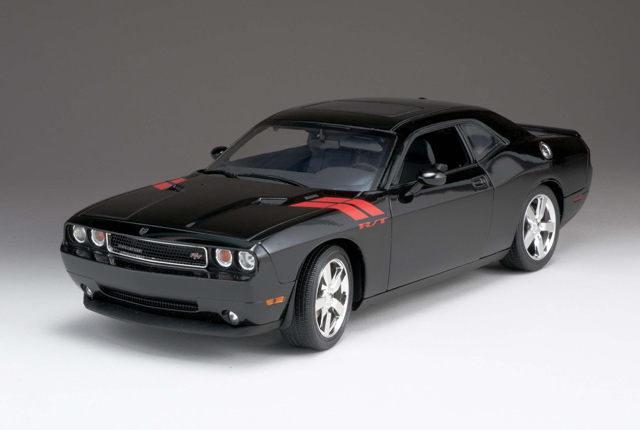 2010 Dodge Challenger R/T - Brilliant Black (Highway 61) 1/18 diecast ...
