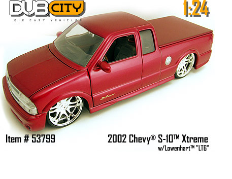 2002 Chevy S-10 Xtreme - Red (DUB City) 1/24