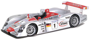 2001 Audi R8 #1 Infineon Sieger (Maisto)