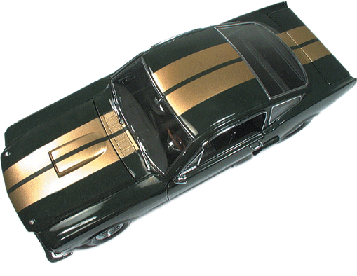 1966 Shelby GT350H - Ivy Green w/ Inca Gold Metallic (Lane Exact Detail) 1/18