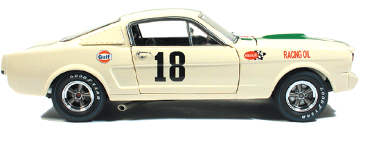 1965 Shelby GT350R - Fred Van Beuren #18 (Lane Exact Detail) 1/18