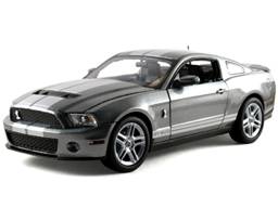 2010 Shelby Mustang GT500 - Grey (Shelby Collectibles) 1/18