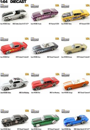 1/64 DUB City Bigtime Muscle Wave 6 - Set of 12