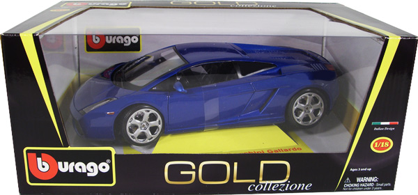 Lamborghini Gallardo - Blue (Bburago) 1/18