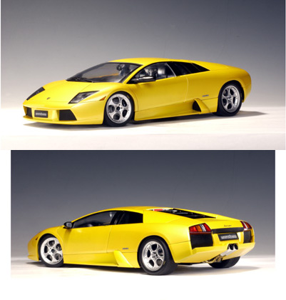 2001 Lamborghini Murcielago - Metallic Yellow (AUTOart) 1/12